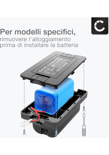 Fakir Robert RS710 RS720 Uyumlu Batarya (Yüksek Kapasite) 3200MAH Pil Robot Süpürge Batarya fiyatları
