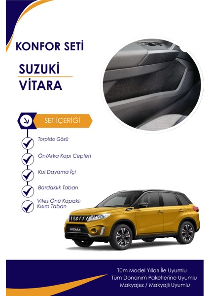 Suzuki Vitara Uyumlu Konfor Seti