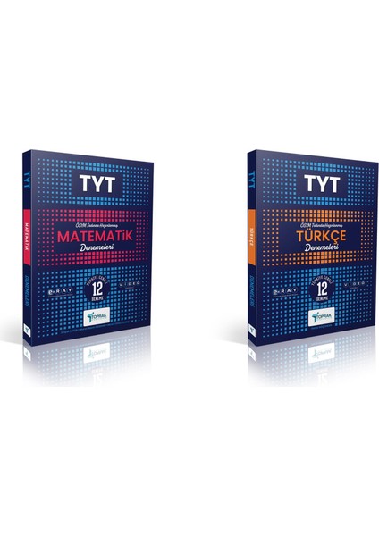 Toprak 2025 Tyt Matematik + Türkçe Deneme Seti 2 Kitap