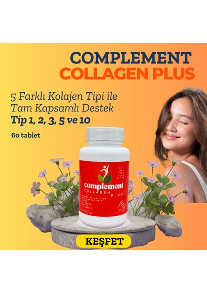 Collagenplus - 5 Tip Kolajen, Hyalüronik Asit, Elastin, Biotin fiyatları