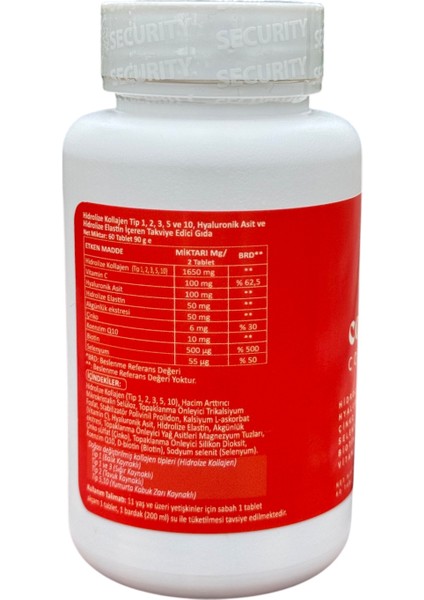 Collagenplus - 5 Tip Kolajen, Hyalüronik Asit, Elastin, Biotin