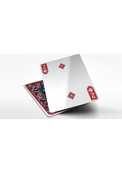 Edo Karuta Daimyo Red Premium Oyun Kağıdı Iskambil Kartları Kartı Destesi fırsatları