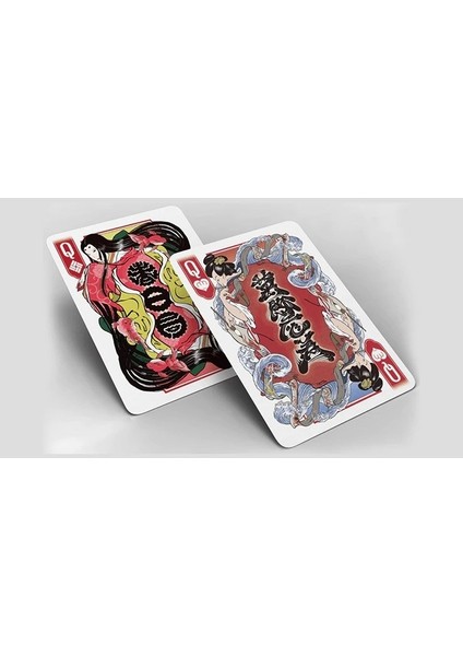 Edo Karuta Daimyo Red Premium Oyun Kağıdı Iskambil Kartları Kartı Destesi indirimleri