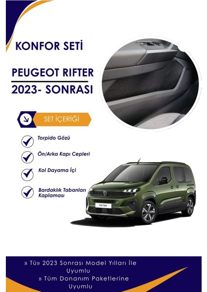 Peugeot Rifter Konfor Seti 2023 sonrası Uyumlu
