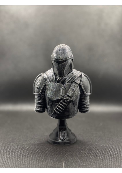 The Mandalorian Büst Figürü – 14 cm