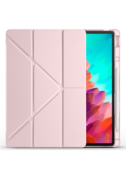 Yesnıce Lenovo Idea Tab Pro 12.7 TB373FU Uyumlu Standlı Kılıf ve Dokunmatik Kalem ve Klavye ve Mouse