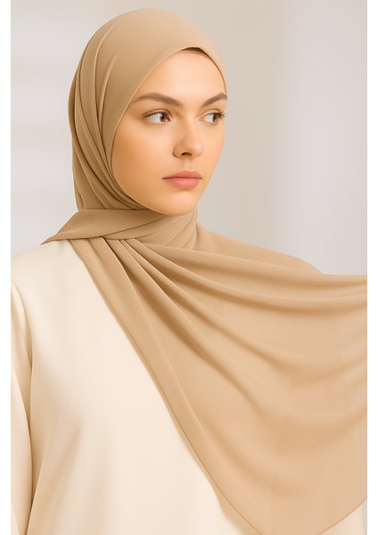 Krep Şifon Şal Siyah – Hafif, Rahat, Şık Günlük ve Özel Gün Kombinleri Için