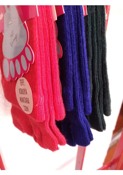 Bambu 6'lı Paket Parmaklı Çorap fiyatları