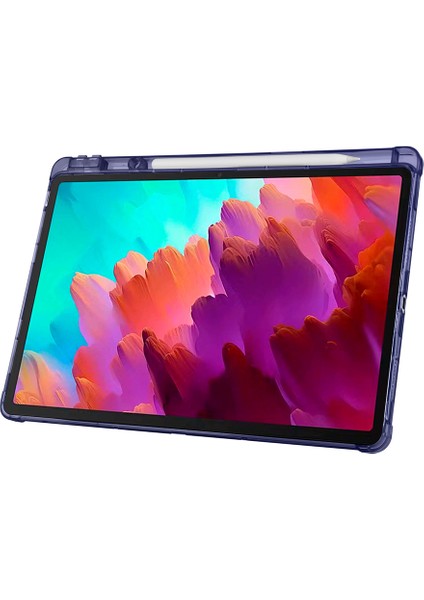 Yesnıce Lenovo Idea Tab Pro 12.7 TB373FU Uyumlu Standlı Kılıf ve Dokunmatik Kalem ve Klavye ve Mouse
