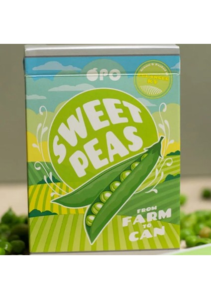 Opc Sweet Peas Premium Oyun Kağıdı Iskambil Kartları Destesi