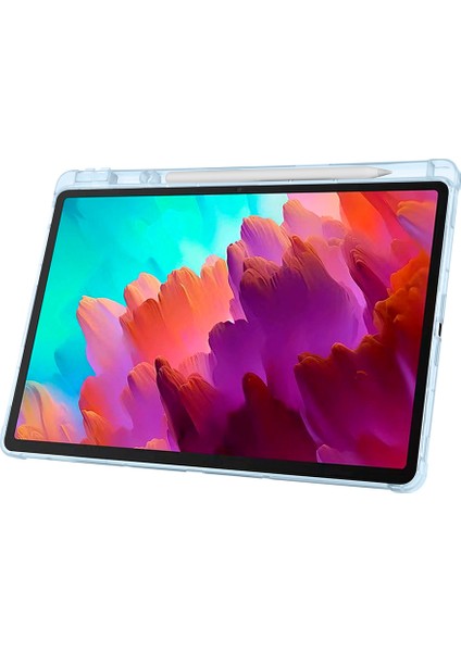 Yesnıce Lenovo Idea Tab Pro 12.7 TB373FU Uyumlu Standlı Kılıf ve Dokunmatik Kalem ve Klavye ve Mouse