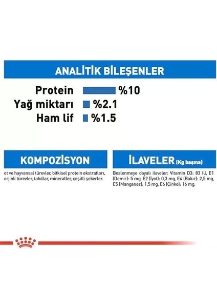 Royal Canin Ultra Light Gravy Pouch Diyet Kedi Maması 85 gr indirimleri