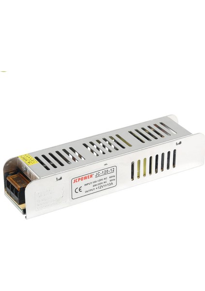 12 Volt 5 Amper Metal Slim Kasa 60 Watt Adaptör