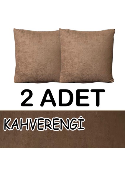 Süet Detaylı Angora Kumaş 2 Adet Kirlent Kılıfı fiyatları