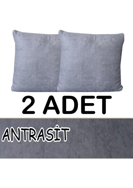 Süet Detaylı Angora Kumaş 2 Adet Kirlent Kılıfı fiyatları