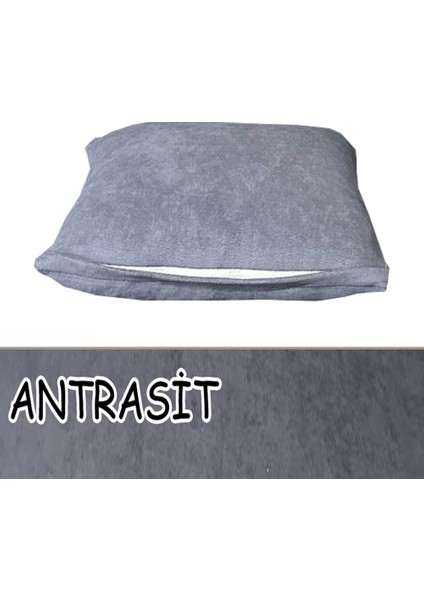 Süet Detaylı Angora Kumaş 2 Adet Kirlent Kılıfı fırsatları