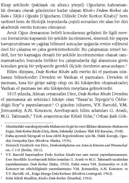 Oğuz Kahramanlık Destanının Poetikası