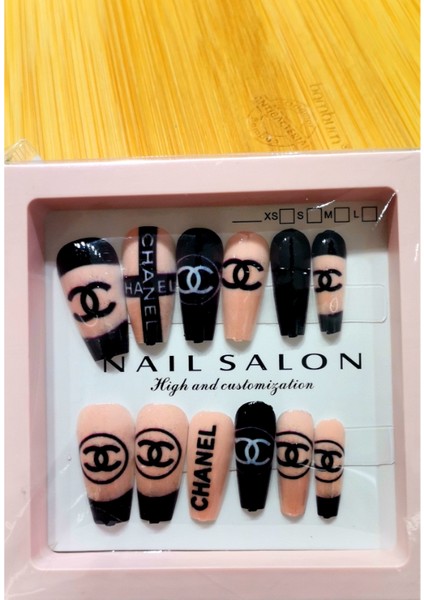 Lüks Figürlü Takma Tırnak