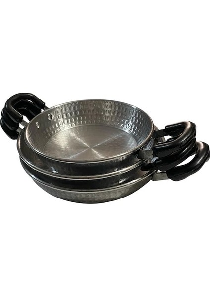 Alüminyum Kamp Piknik 3 Adet Tava Yumurta Sahanı 18-20-22 cm