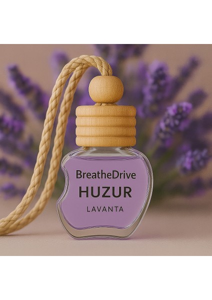 Huzur - Lavanta - Hipoalerjenik Duygu Odaklı Oto Kokusu - Astim ve Allerji Dostu