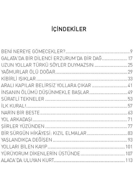 Galata'da Bir Dilenci Erzurum'da Bir Dağ