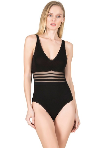 Kadın Pamuklu Süprem Tül Detaylı Önü Büzgülü Dantelli Çıtçıtlı Kancalı Body modelleri