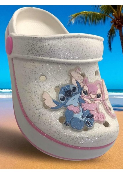 Lilo Stich Baskılı Tabanı Işıklı Kız Çocuk Plaj Terliği & Sandaleti fırsatları