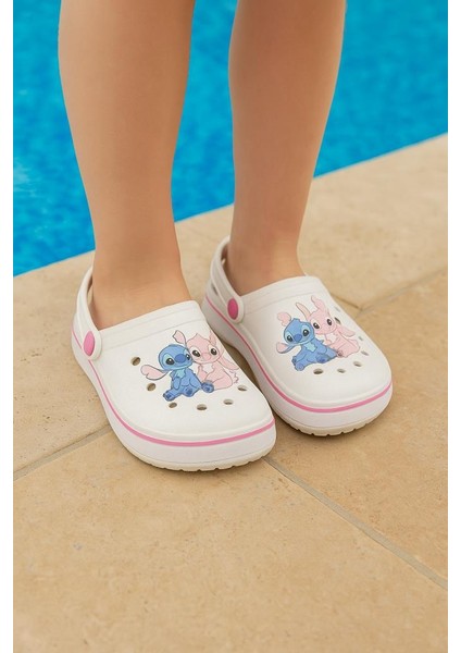 Lilo Stich Baskılı Tabanı Işıklı Kız Çocuk Plaj Terliği & Sandaleti indirimleri
