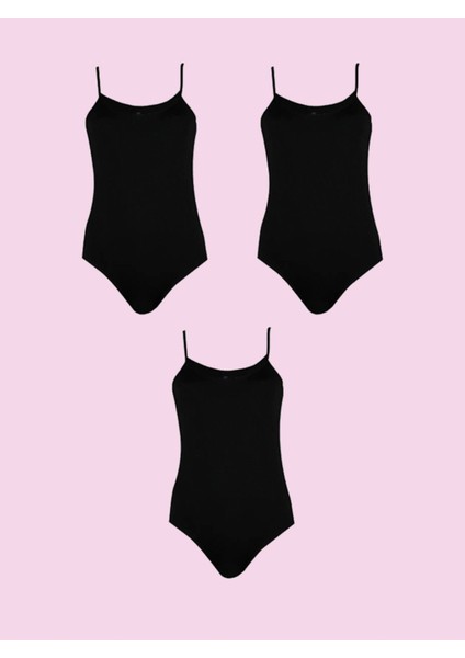 Ceylanoğlu 3'lü Likralı Çıt Çıtlı Body 183 (3 Adet)