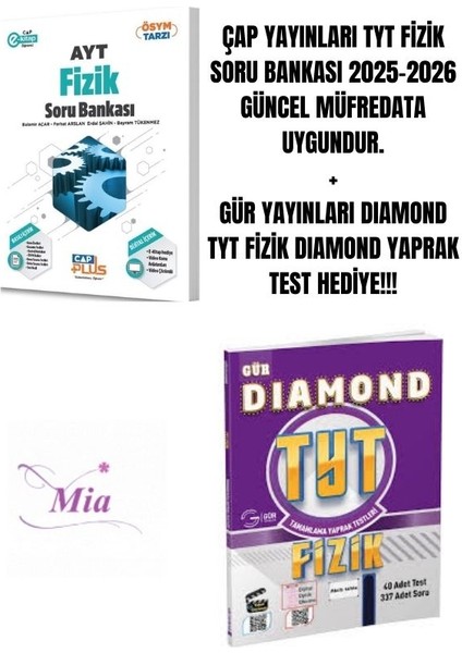 Ayt Fizik Soru Bankası Hediyeli