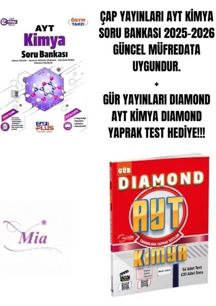 Ayt Kimya Soru Bankası Hediyeli