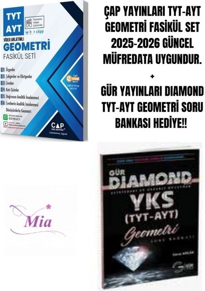 Tyt-Ayt Geometri Fasikül Set Hediyeli