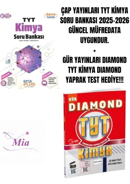 Tyt Kimya Soru Bankası Hediyeli