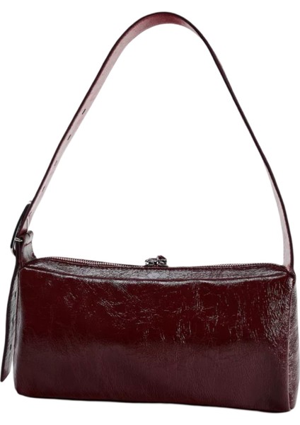 Tokalı Zara Kadın Omuz Çantası Kestane fırsatları