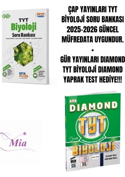 Tyt Biyoloji Soru Bankası Hediyeli