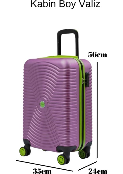 Kabin Boy Valiz 4x2 Teker Rose 1169 fiyatları