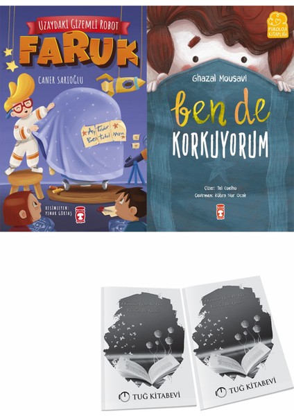 Uzaydaki Gizem Li Robot Faruk ve Ben De Korkuyorum + Hediyeli
