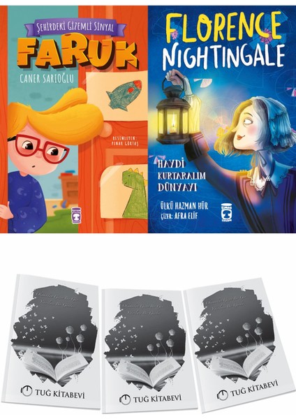 Şehirdeki Gizem Li Sinyal Faruk ve Florence Nightingale Haydi Kurtaralım Dünyayı 2 + Hediyeli