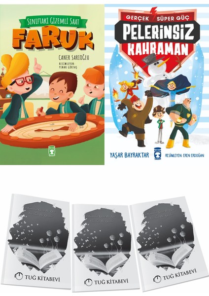 Sınıftaki Gizem Li Saat Faruk ve Pelerinsiz Kahraman Gerçek Süper Güç 1 + Hediyeli
