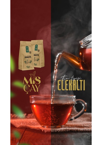 Çay Premium Quality 750GR 3'lü modelleri
