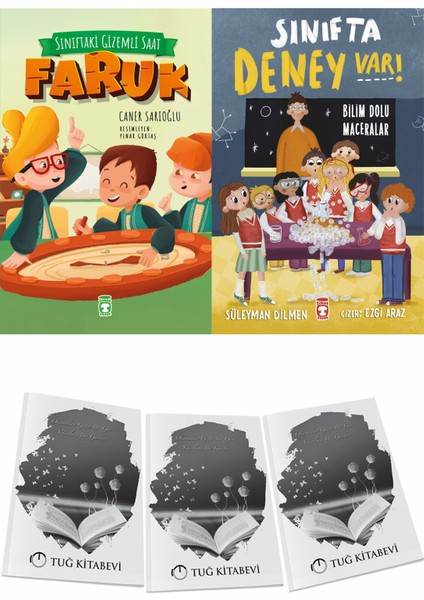 Sınıftaki Gizem Li Saat Faruk ve Sınıfta Deney Var Bilim Dolu Maceralar + Hediyeli