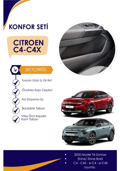 Citroen C4 Konfor Seti