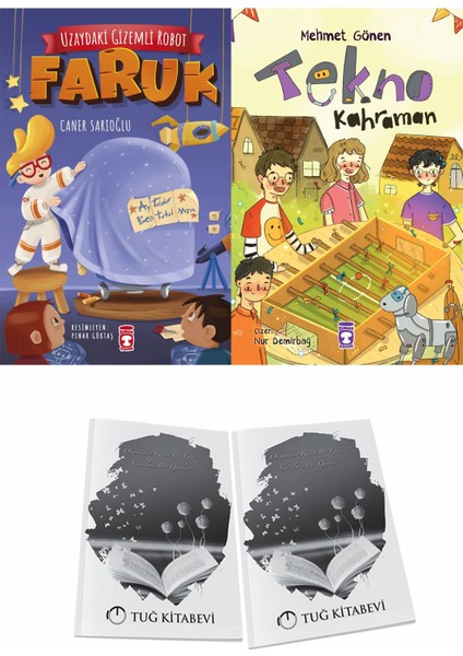 Uzaydaki Gizem Li Robot Faruk ve Tekno Kahraman + Hediyeli