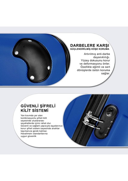 Ultra Hafif Abs Valiz Trıon modelleri