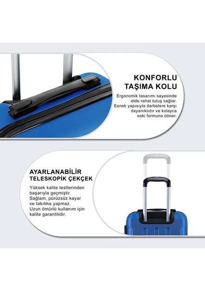 Ultra Hafif Abs Valiz Trıon fırsatları