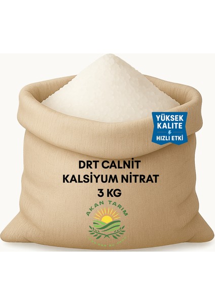 Drt Calnit Kalsiyum Nıtrat Damlama Gübresi 3 kg