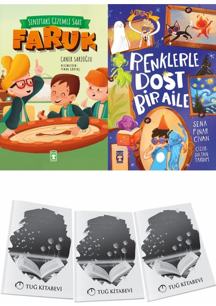 Sınıftaki Gizem Li Saat Faruk ve Renklerle Dost Bir Aile + Hediyeli