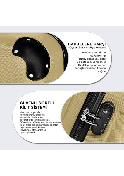 Ultra Hafif Abs Valiz Trıon modelleri