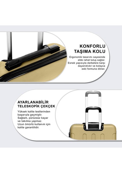 Ultra Hafif Abs Valiz Trıon fırsatları