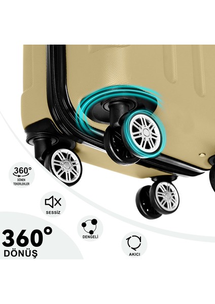 Ultra Hafif Abs Valiz Trıon